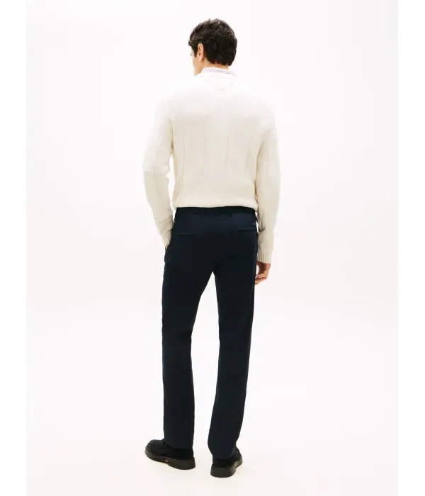 Брюки чинос Denton straight fit Tommy Hilfiger, темно-синий — фото 3