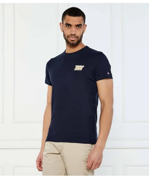 

Футболка Slim fit Tommy Jeans, синий