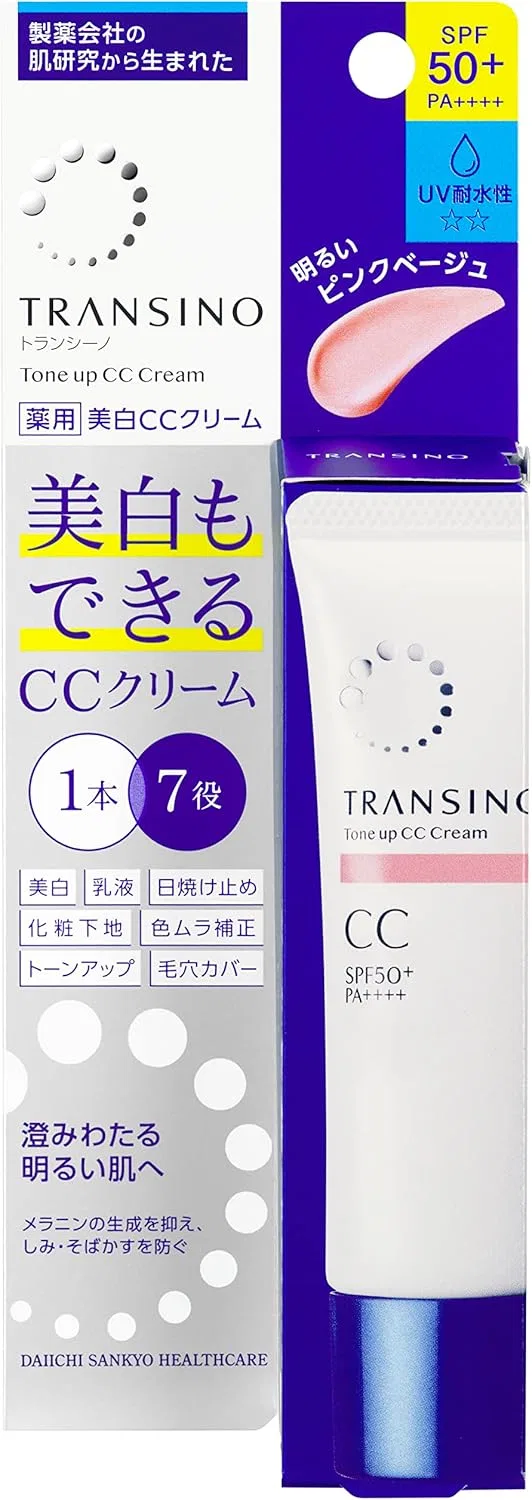 CC-крем Transino Medicated Tone-Up CC Cream Pink Beige 30 г