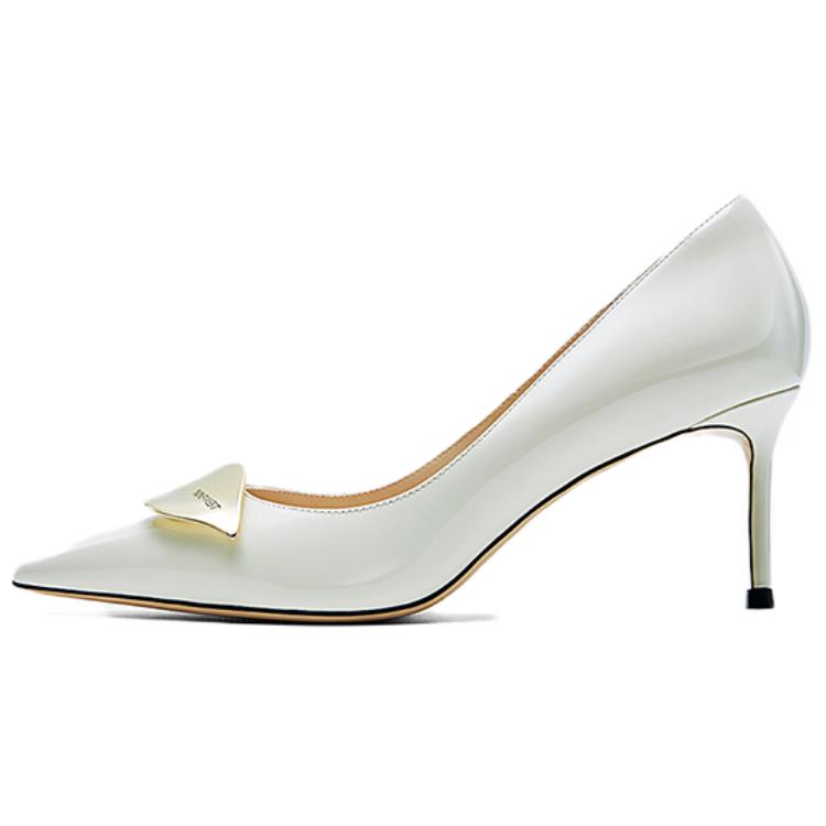 Туфли-лодочки на платформе 7 см Women's NINE West, белый — фото 4