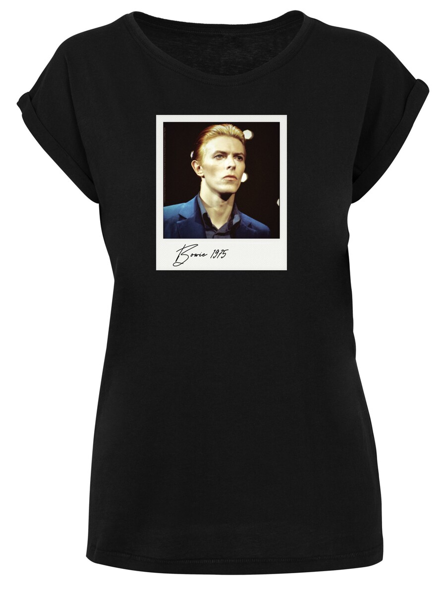

Рубашка F4NT4STIC David Bowie Memories 1975, черный