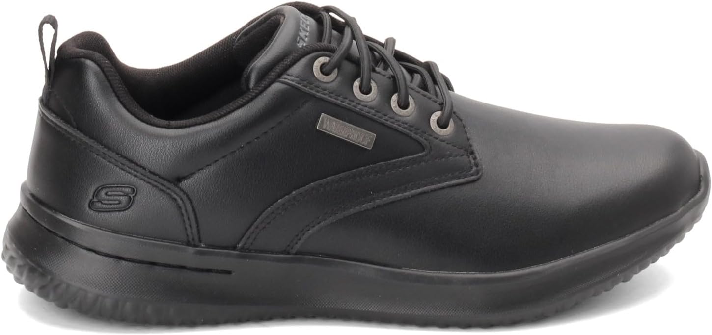 Мужские оксфорды Skechers Delson-Antigo, черный — фото 3