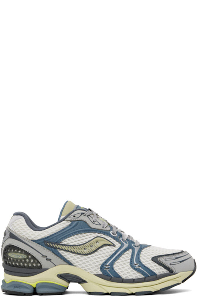

Бело-синие кроссовки Progrid Triumph 4 Saucony