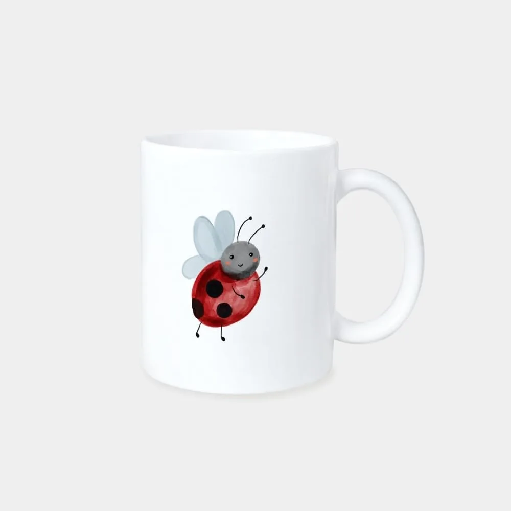 Кружка Odernichtoderdoch Ladybird для детей с иллюстрациями, детский дизайн с животными, подарок, 330 мл