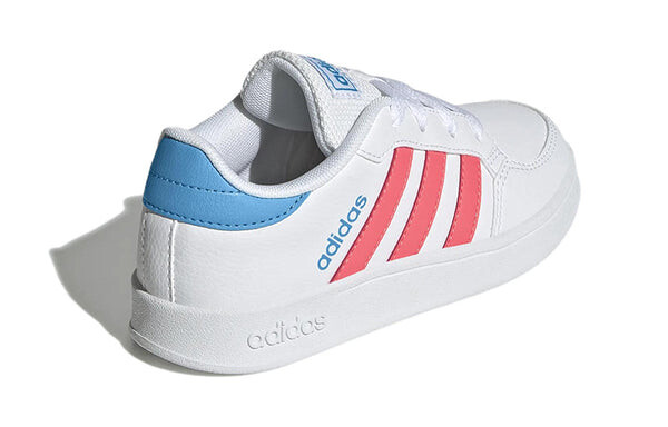 Кроссовки adidas Breaknet J 'White Acid Red', белый — фото 4