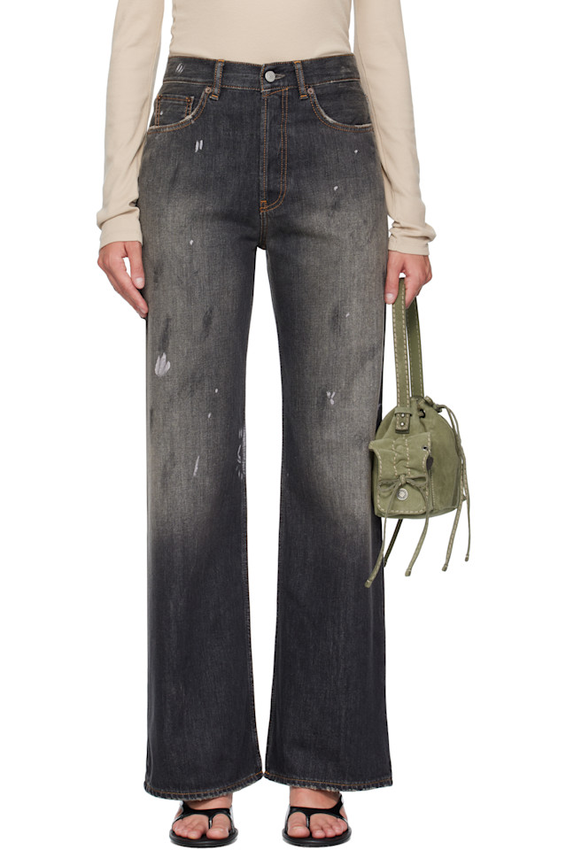 

Джинсы 2021F Acne Studios, черный