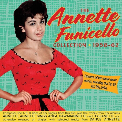 

CD диск Funicello, Annette: Singles & Albums Collection 1958-62