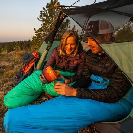 

Спальный мешок Cosmic Ultra 800 DriDown: пух 20F Kelty, цвет Tapestry Blue/Dark Shadow