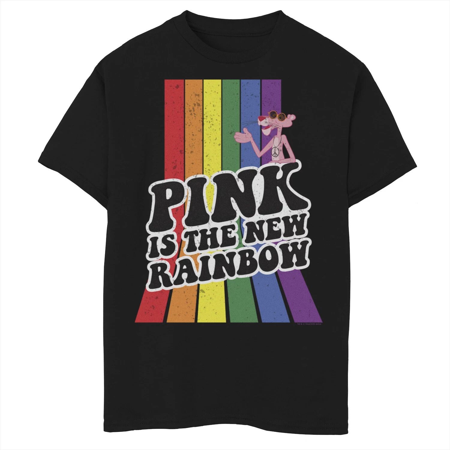 

Футболка The Pink Panther Pink Is The New Rainbow для мальчиков 8–20 лет Licensed Character