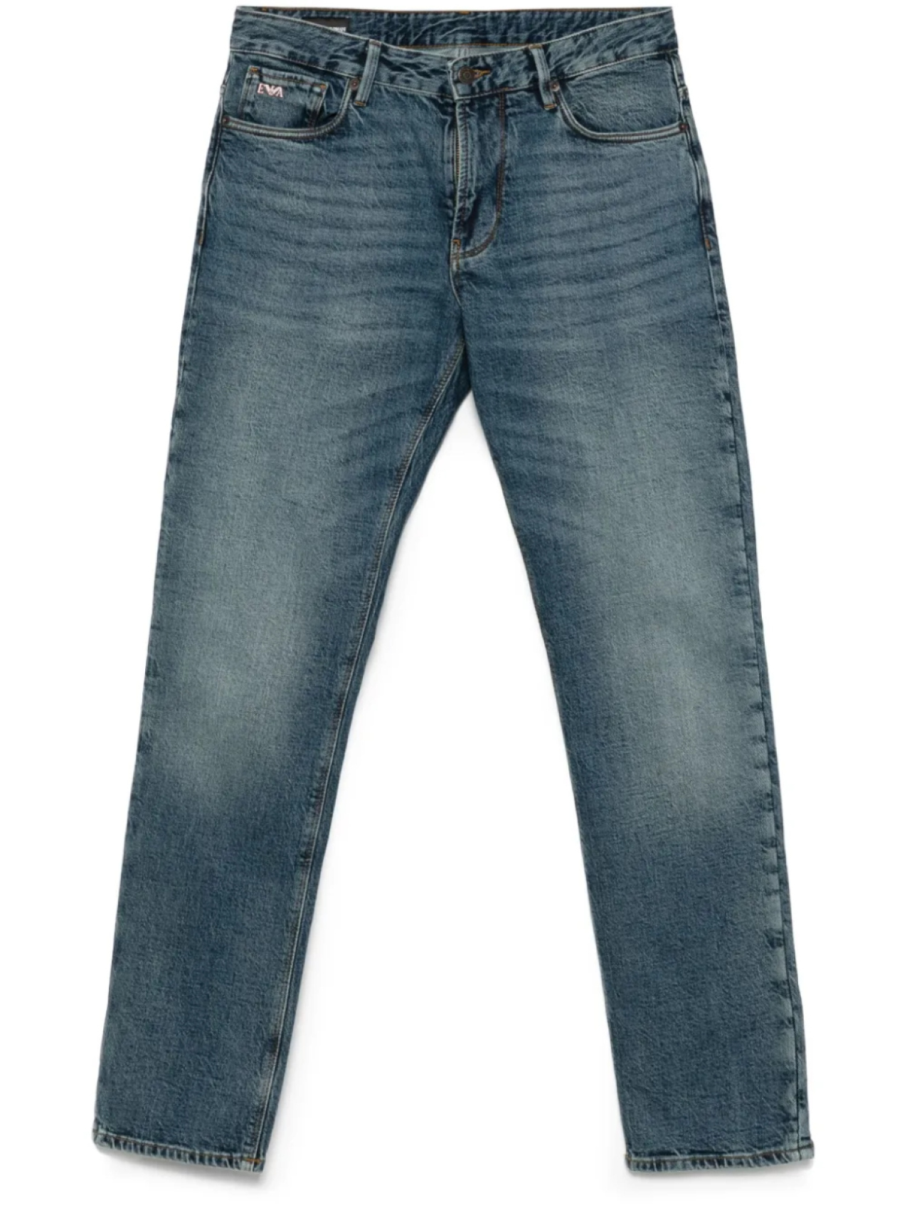 

Джинсы с логотипом Emporio Armani, синий