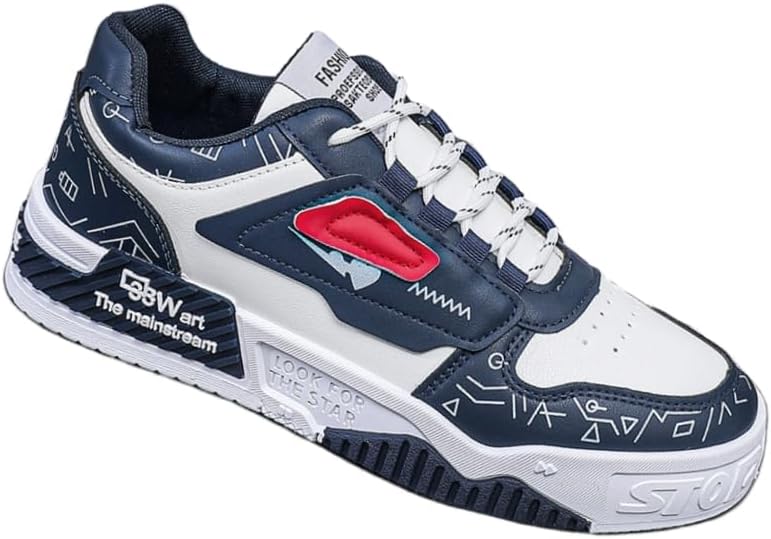 

Мужские легкие спортивные кроссовки HoaloX с толстой подошвой, многоцветные, на шнуровке, Milanese