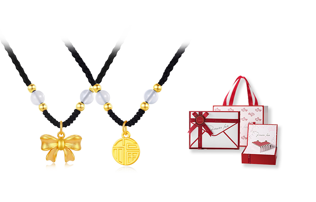 

Женское ожерелье GIFU, Fugitive Transport Necklace (Pair) + [Love Heart Gift Box]