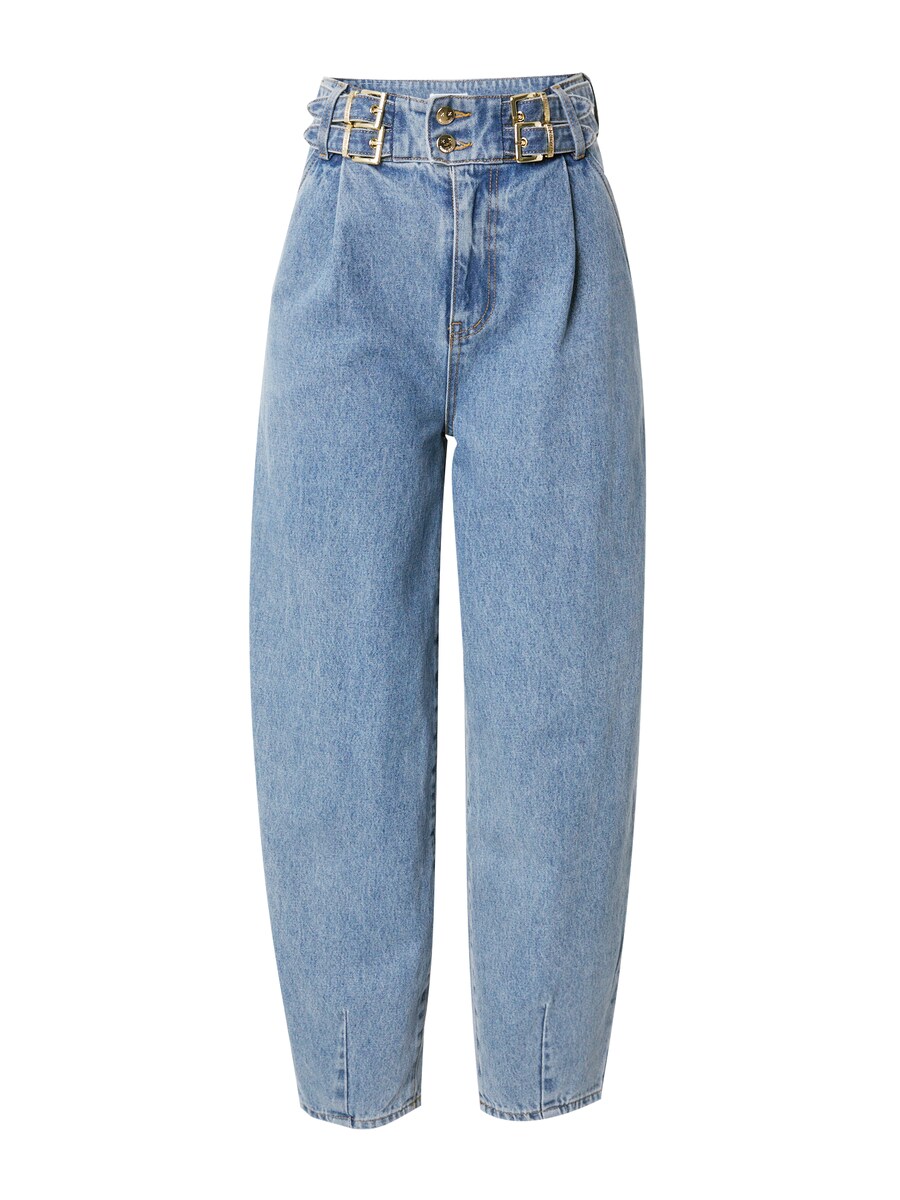 

Джинсы Hoermanseder x About You Tapered Pleated Jeans Hava, светло-синий
