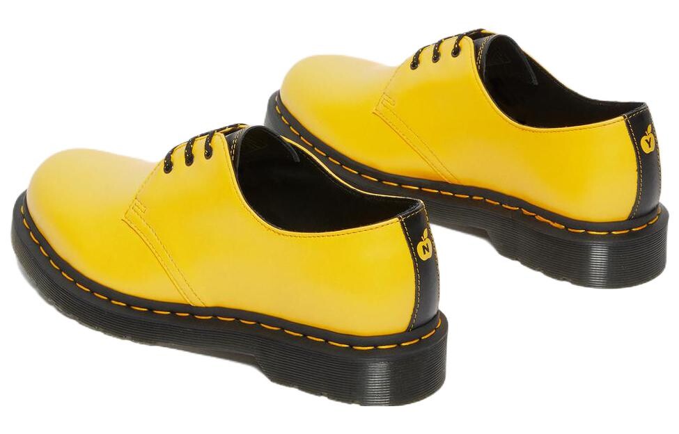 Полуботинки Dr.Martens 1461 New York City Smooth Leather Oxford 'Yellow' — фото 3