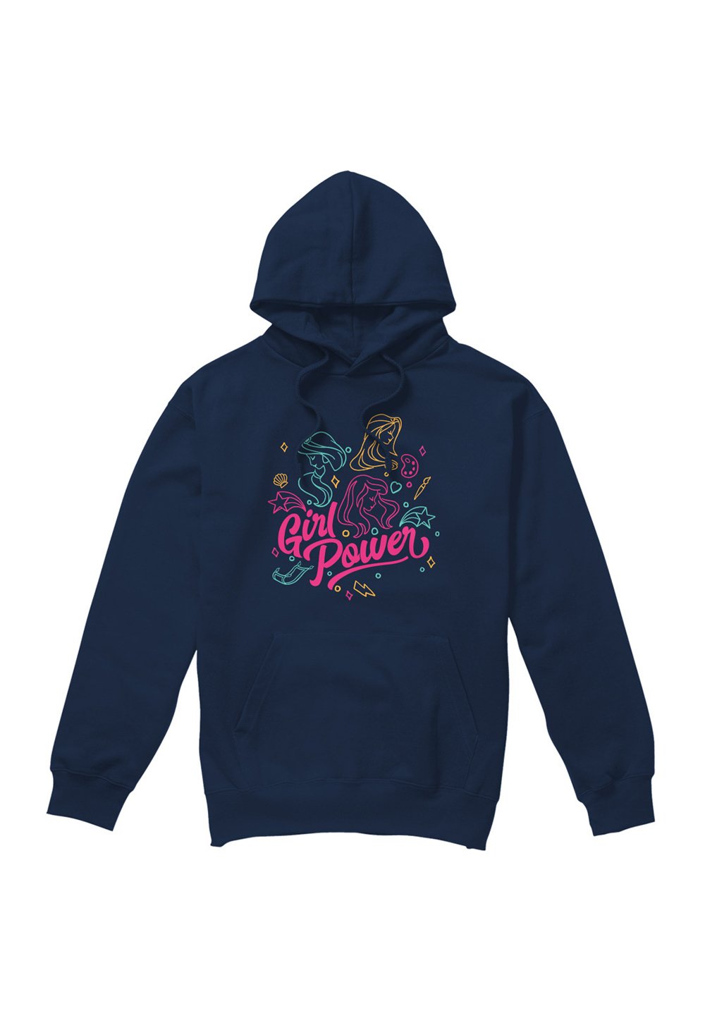 

Толстовка DISNEY PRINCESS GIRL POWER JASMINE Disney, темно-синий