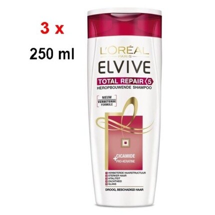 

L'Oreal Paris Elvive Total Repair 5 Восстанавливающий шампунь 250 мл