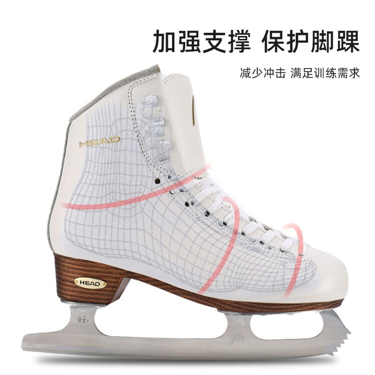 

HEAD Коньки для фигурного катания F800Pro, набор с защитой и чехлом, размер 33