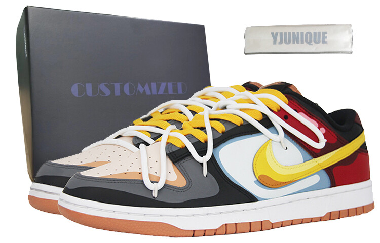 

Мужские кроссовки для скейтбординга Nike Dunk, Scarlet