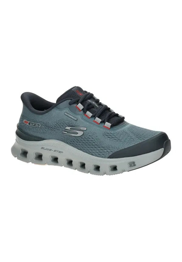 Кроссовки для скейтбординга Skechers Glide step pro 233135 nvgy, темно-синий, серый — фото 2