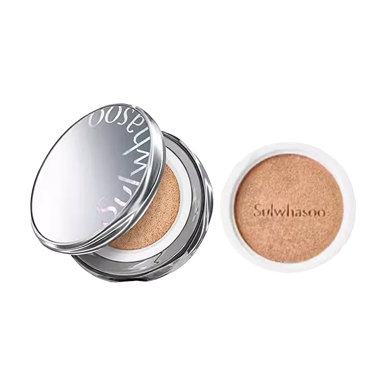 Sulwhasoo Кушон для лица увлажняющий Skin Nourishing Magic Mirror Air Cushions Dewy Edition 15 г + сменный блок 15 г, Cushion #21N1 15g + refill 15g