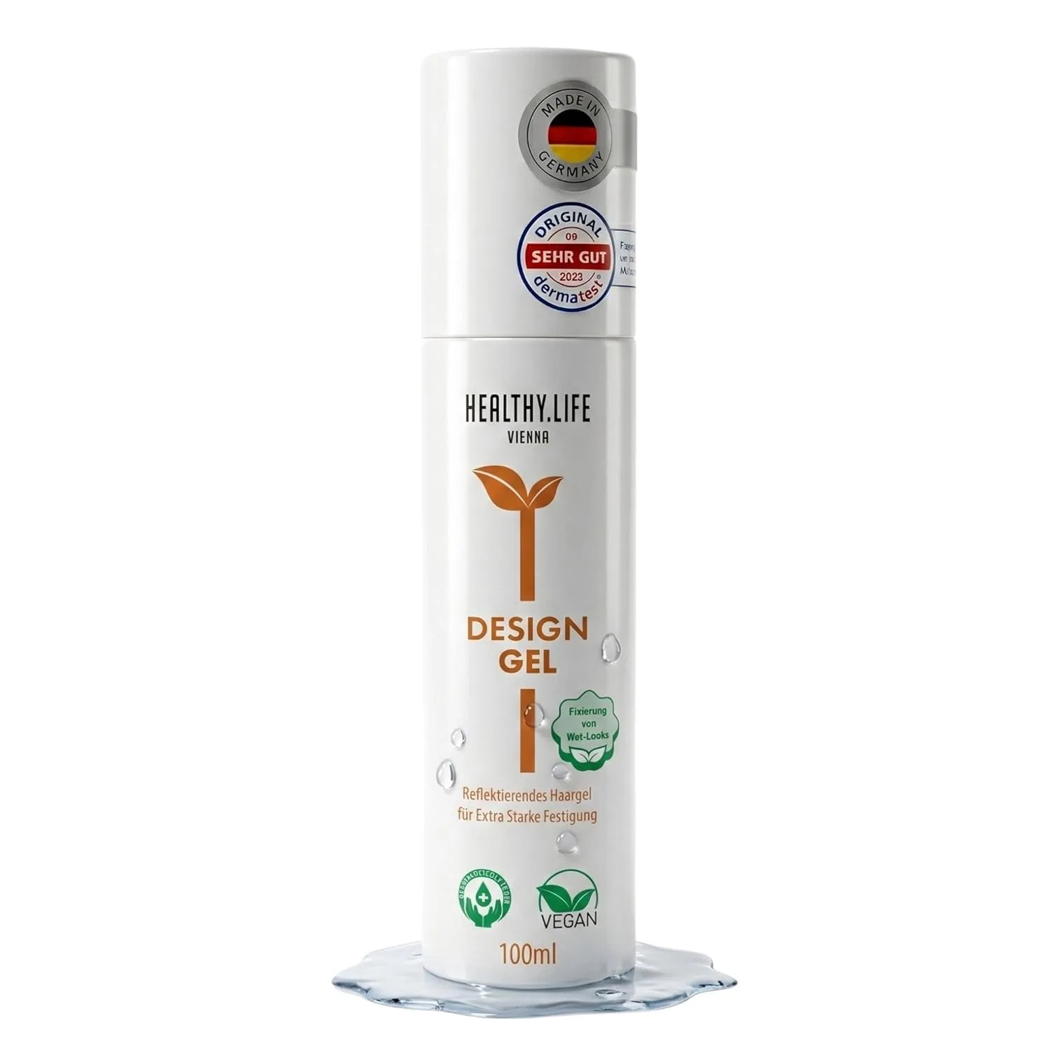Гель для волос HLV Design Reflective с сильной фиксацией, 100 мл Healthy.Life Vienna