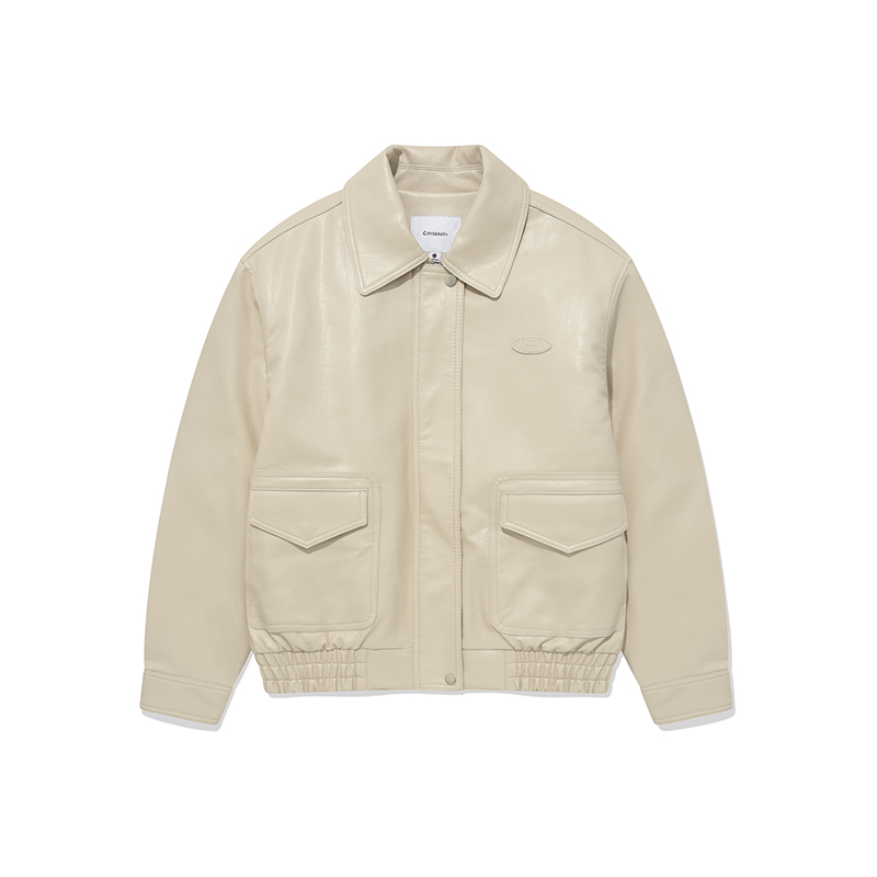

COVERNAT Женская куртка цвета слоновой кости, Ivory White
