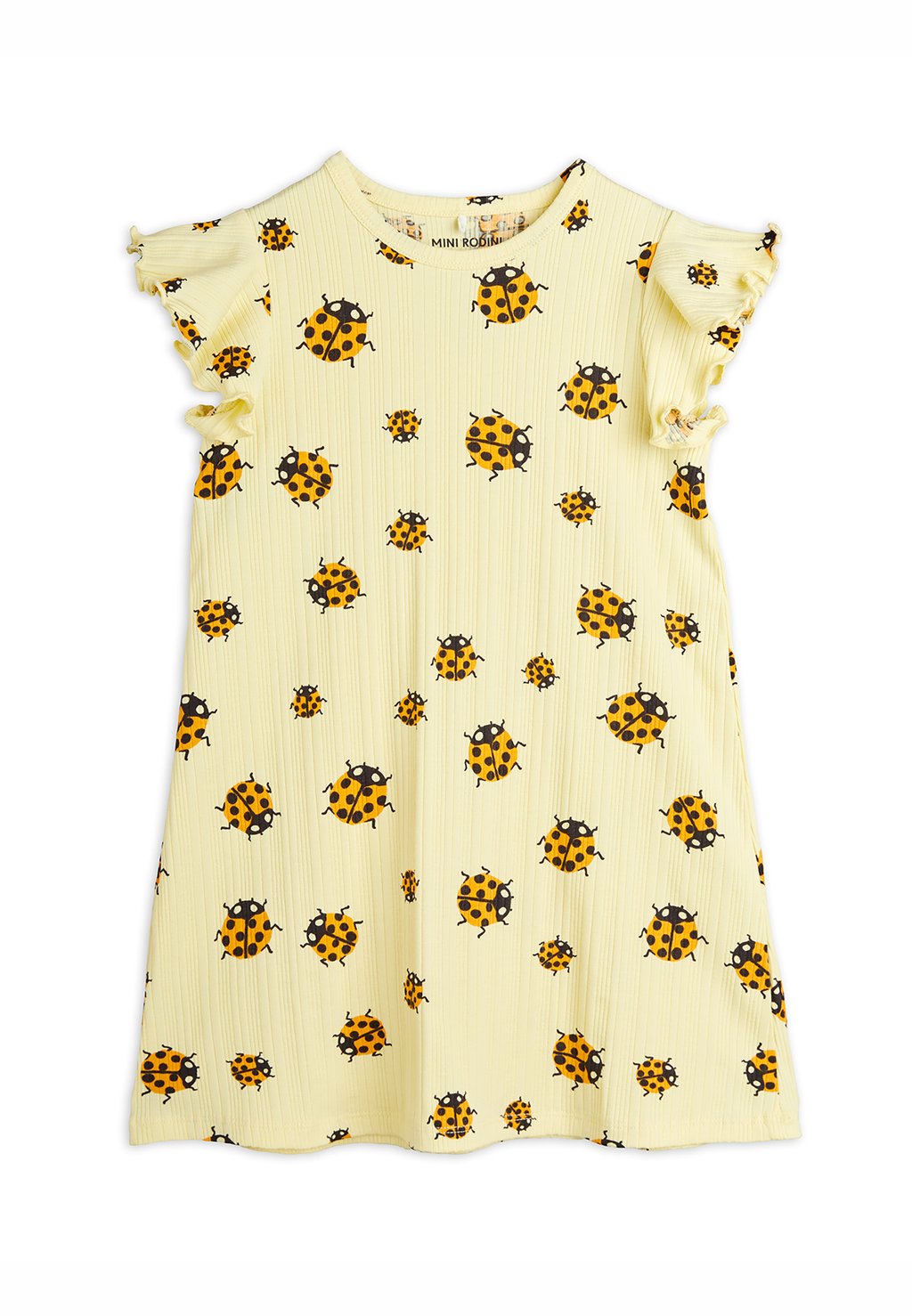 

Платье из джерси Mini Rodini, желтый