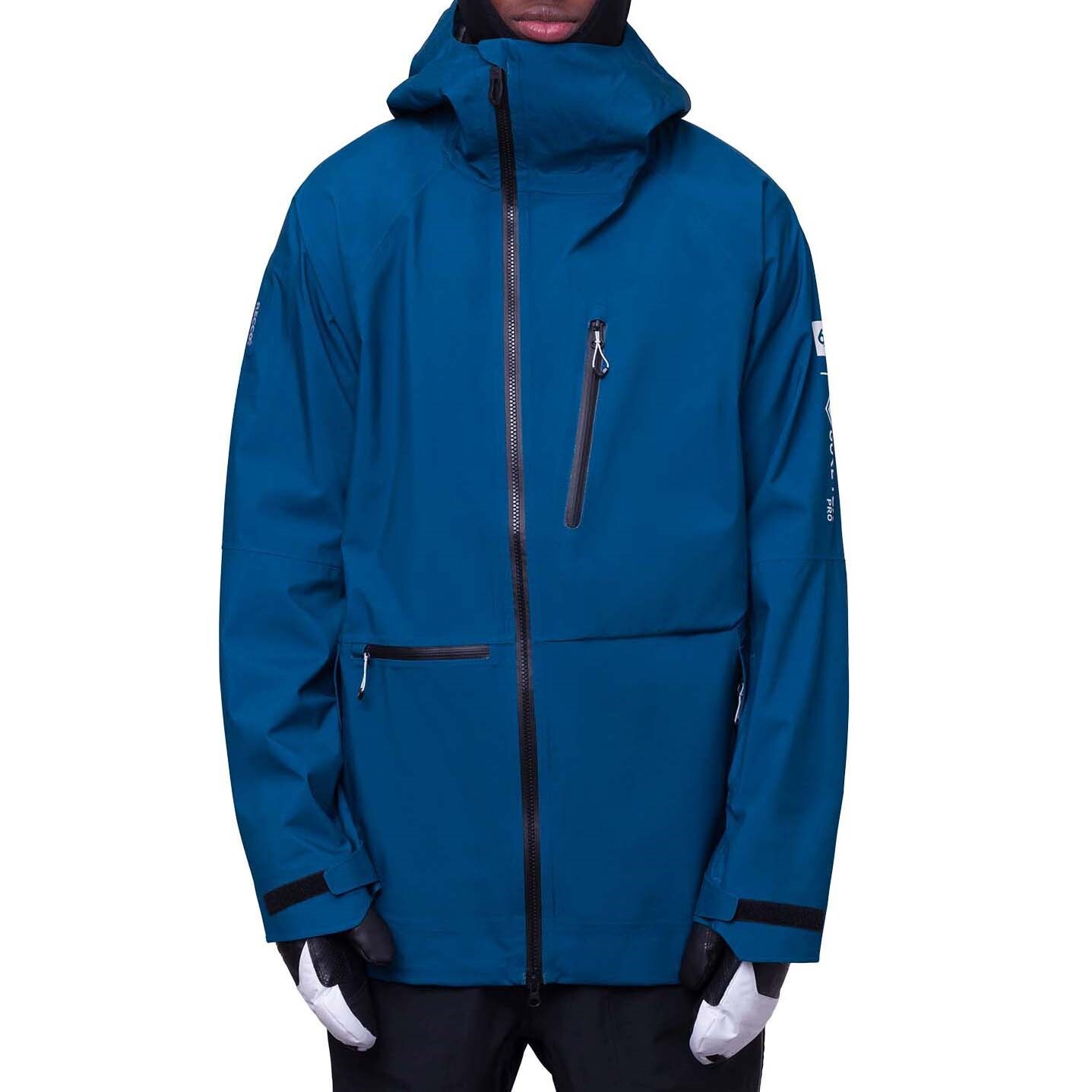 

Утепленная куртка 686 GLCR GORE-TEX 3L Hydra Thermagraph, синий