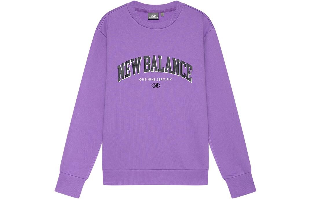 

Толстовка унисекс фиолетовая New Balance, фиолетовый