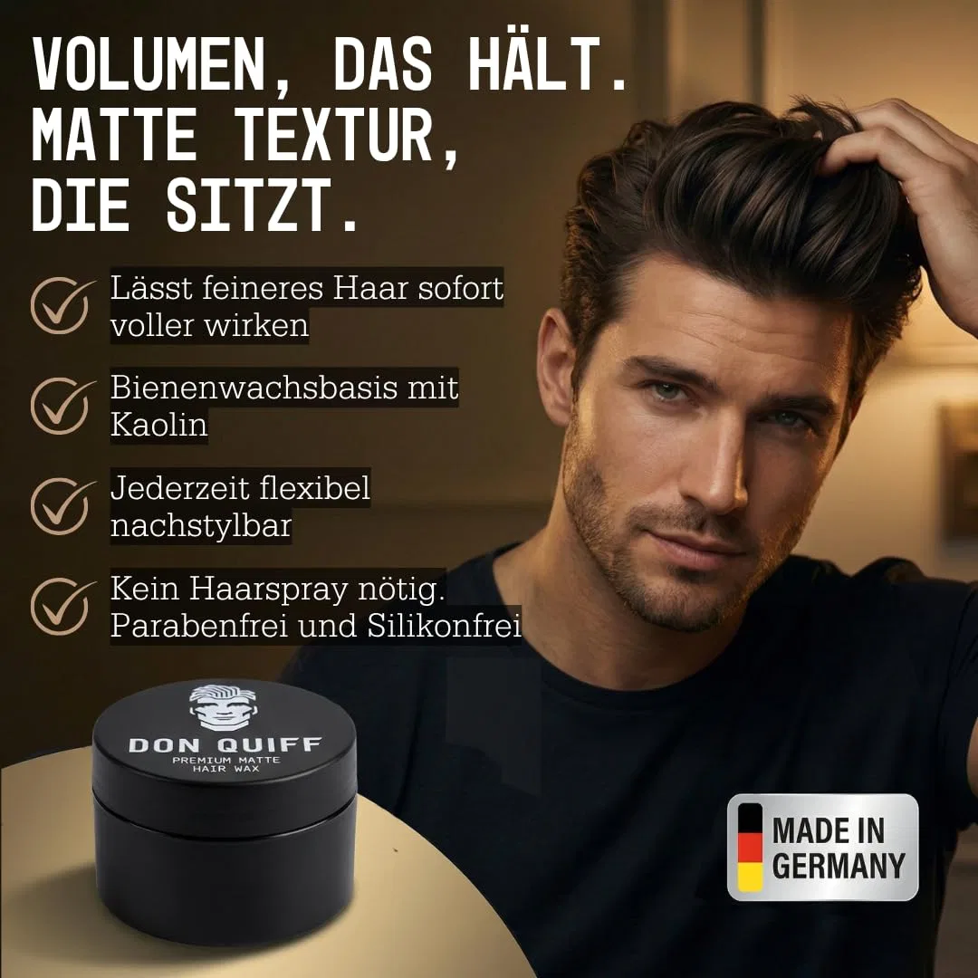 Матовая паста для укладки волос «Matte Paste» от Don Quiff Don Quiff — фото 2