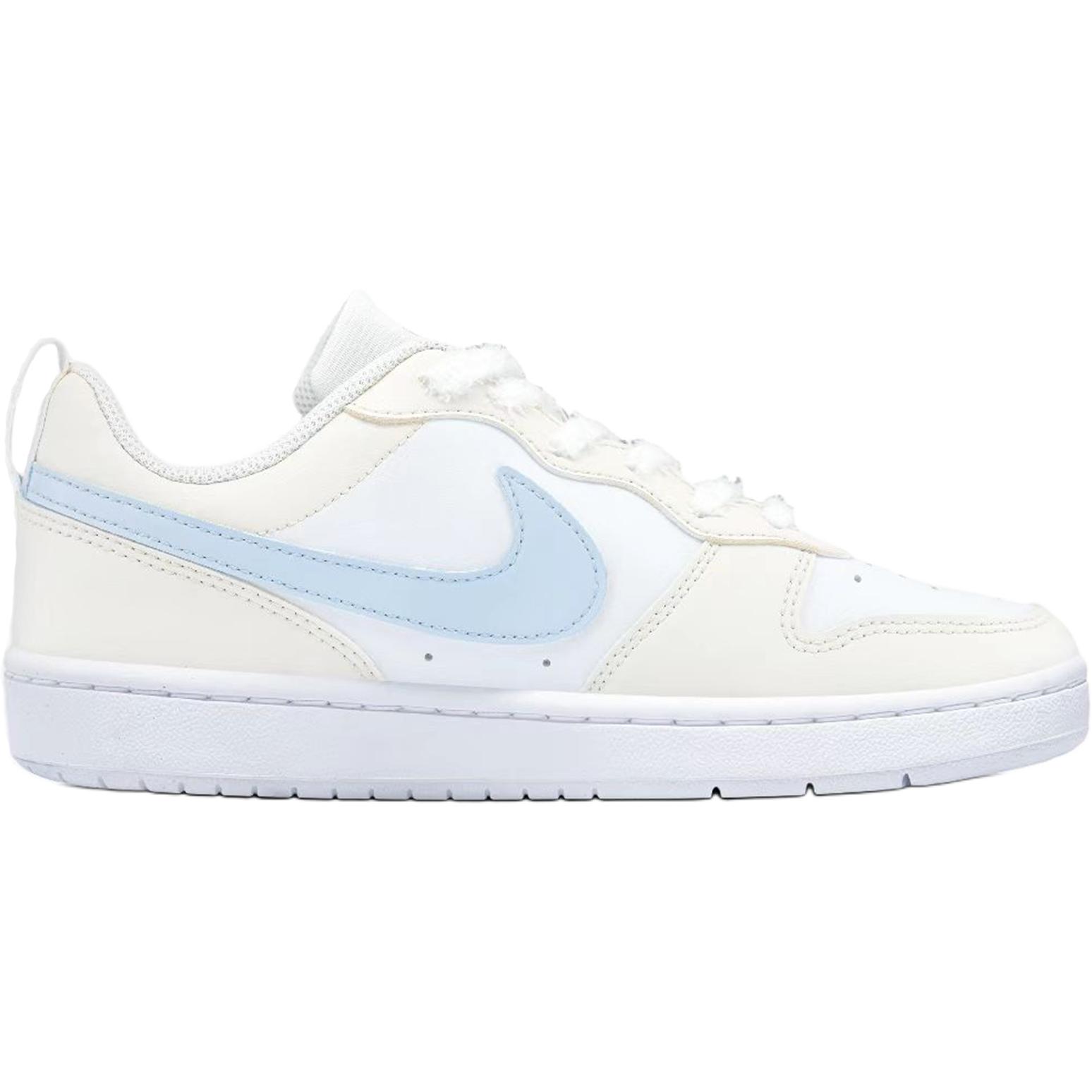 Nike Кроссовки для скейтбординга Court Borough Yellow Blue Tale Low top Kids' Unisex — фото 3