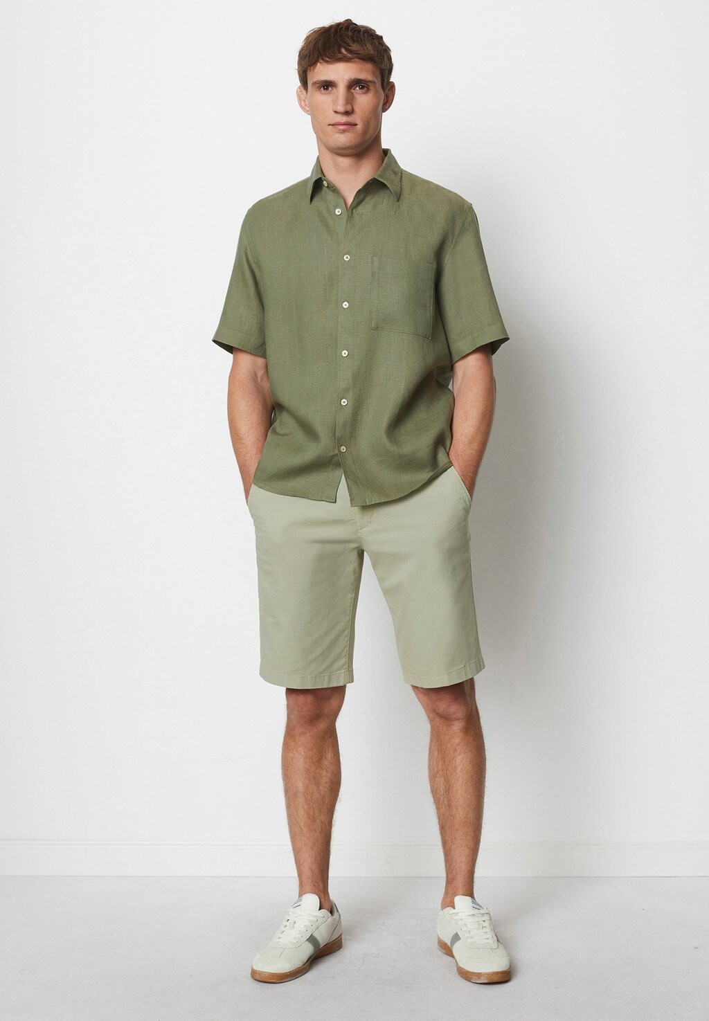 

Рубашка Marc O'Polo, оливковый