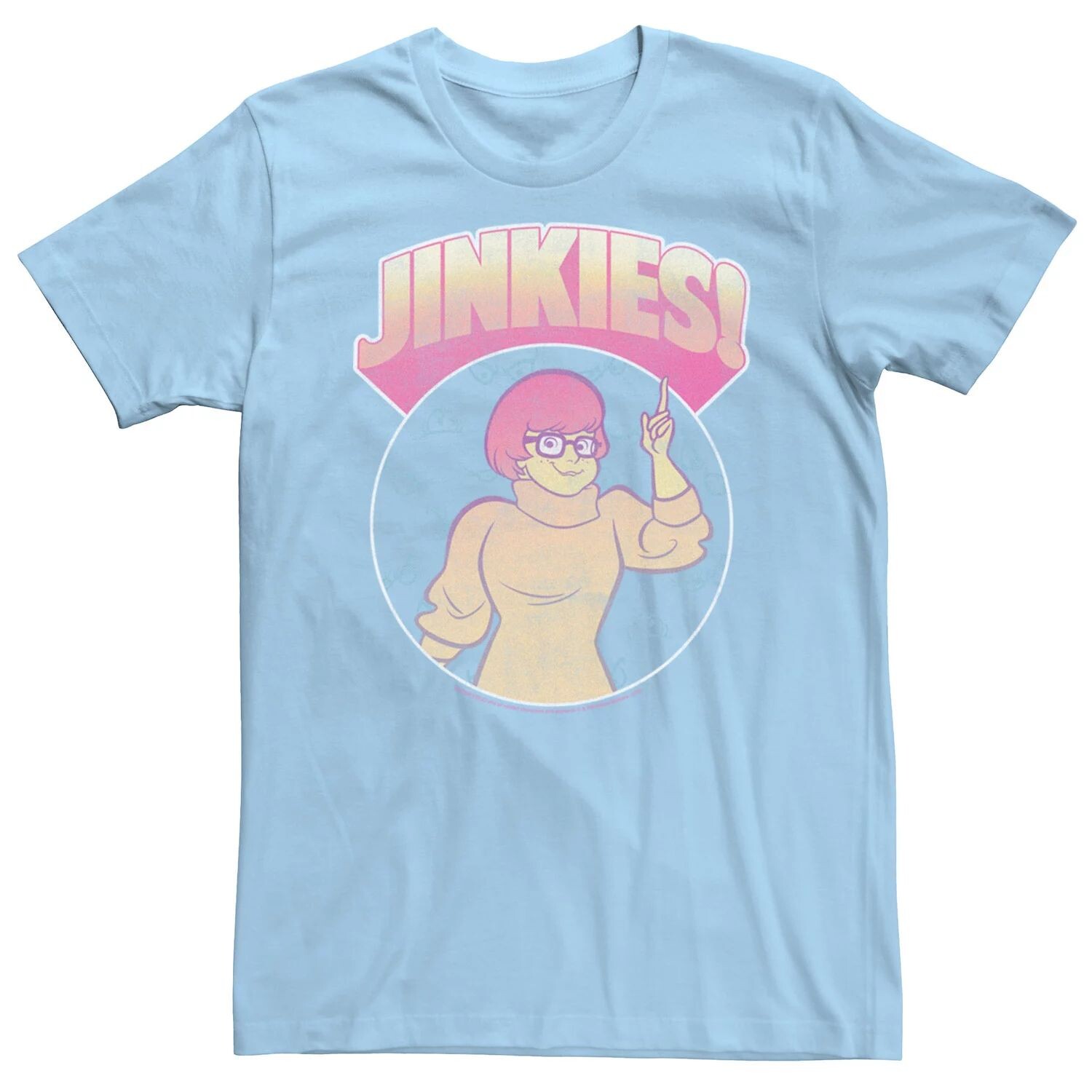 

Мужская футболка Scooby-Doo Jinkies Velma с рисунком Licensed Character
