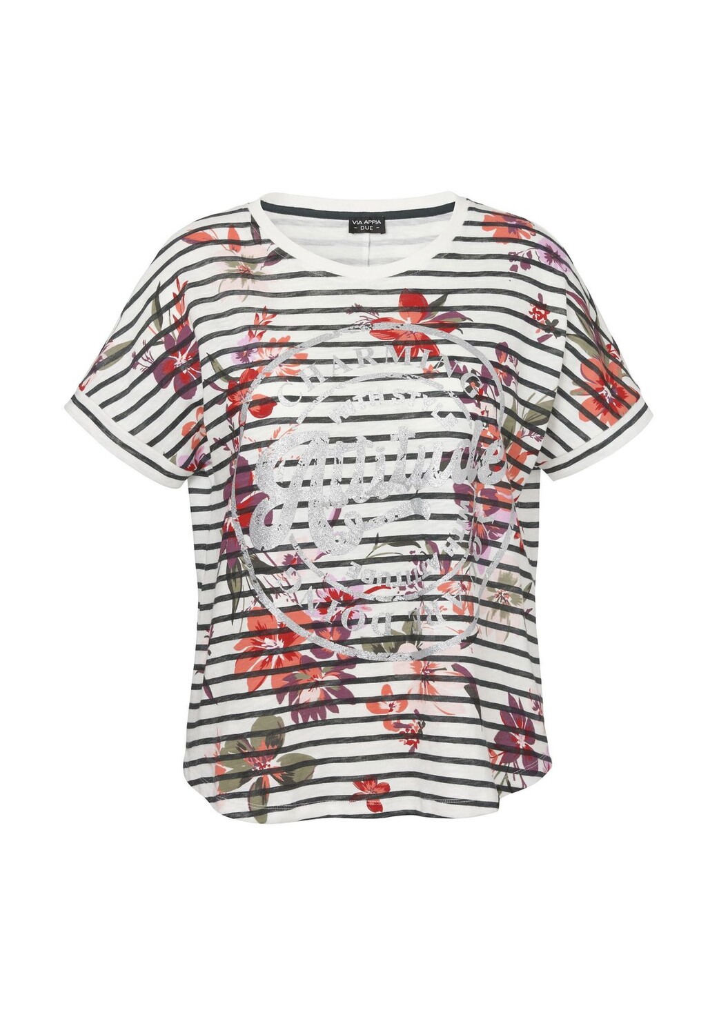 

Рубашки и топы Via Appia -Due-, цвет Ecru Multicolor