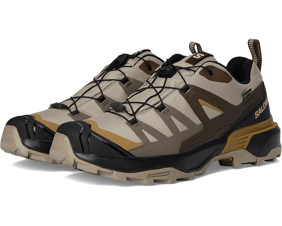 

Походные ботинки Salomon X Ultra 360 GTX, цвет Vintage Khaki/Falcon/Antique Bronze
