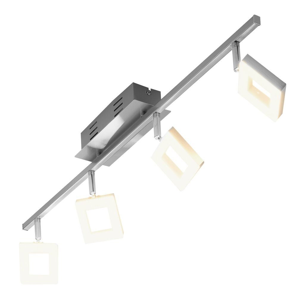 

Светодиодный потолочный светильник - алюминий - акрил - 4 лампочки - L 80 см HPI Home Product Import GmbH, серый