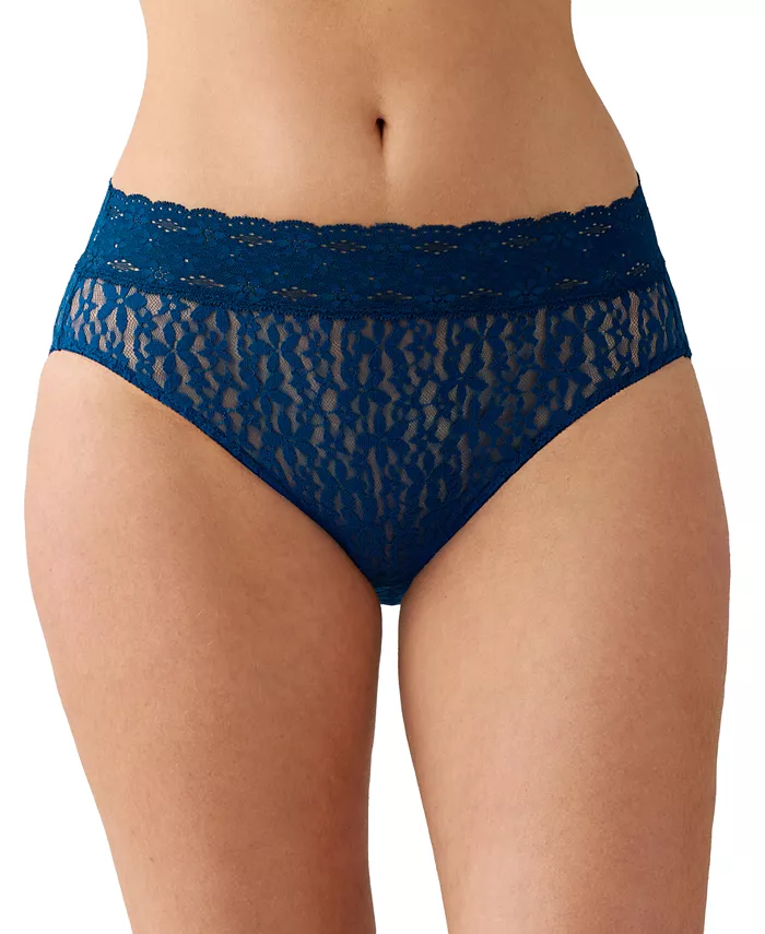 

Нижнее белье Halo Lace Hi-Cut Brief 870305 Wacoal, синий