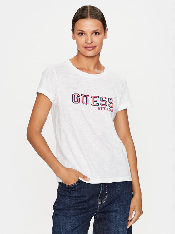 

Футболка стандартного кроя Guess, белый