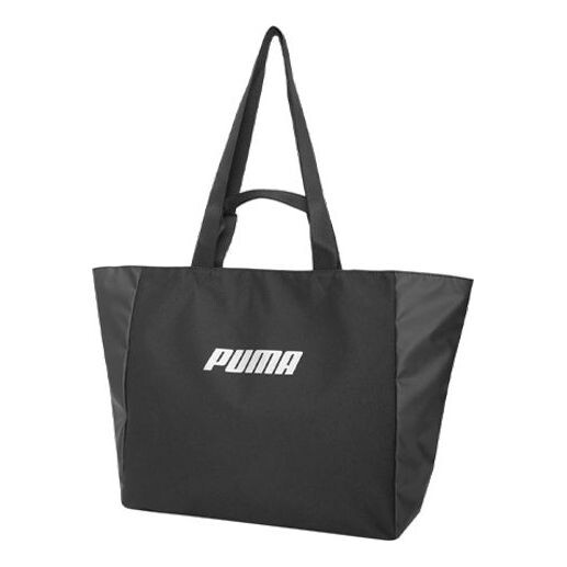 

Сумка core large shopper bag 'black' Puma, черный