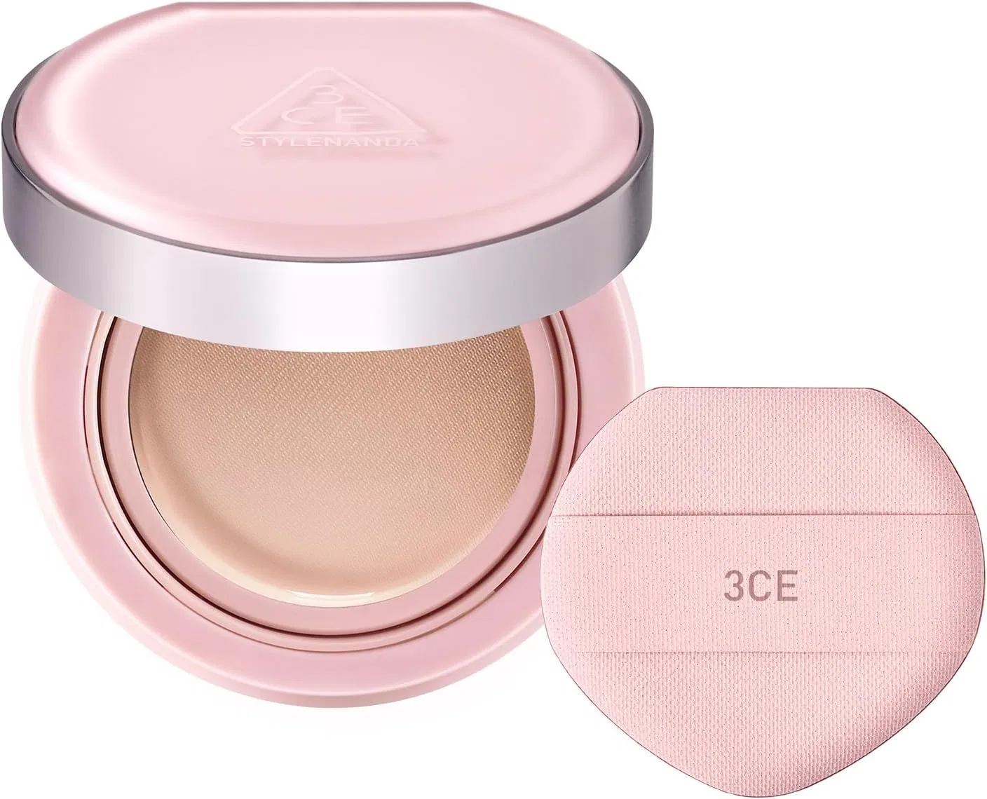 Тональная основа 3CE Fitting Mesh Cushion N03 Cream Foundation