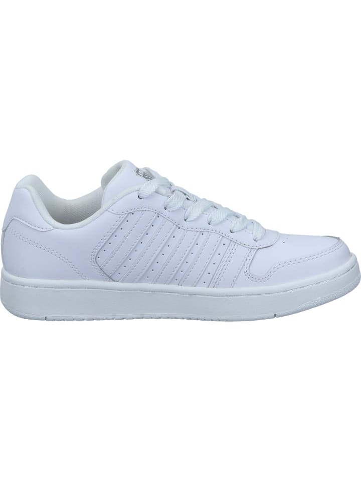 Кроссовки на шнуровке K-SWISS, цвет white/white — фото 4