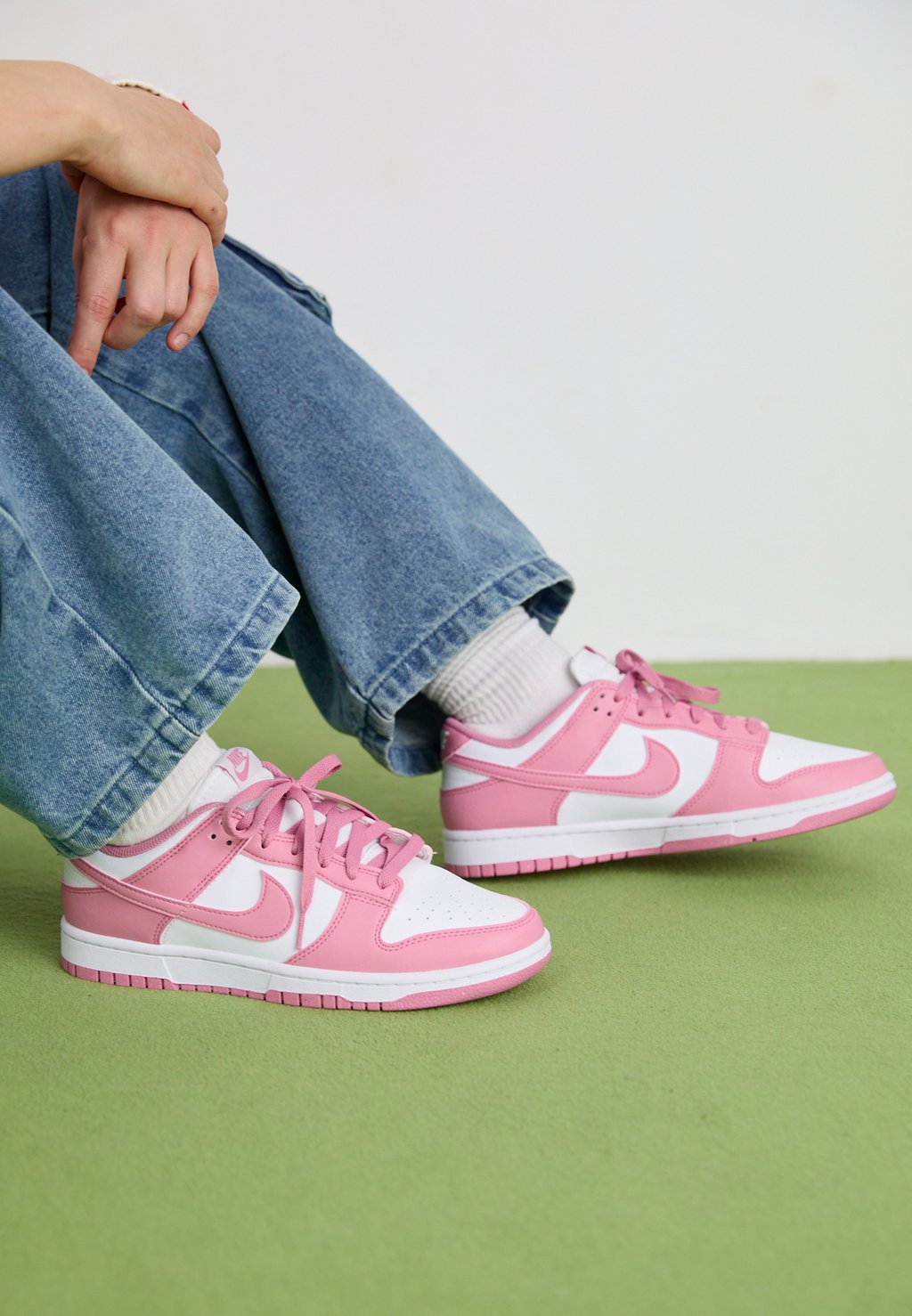 Низкие кеды DUNK NEXT NATURE Nike Sportswear, фуксия — фото 2