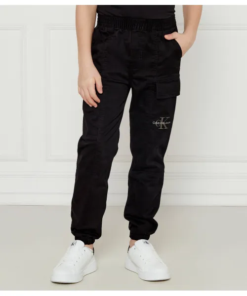 

Основные брюки-карго Regular fit Calvin Klein Jeans, черный