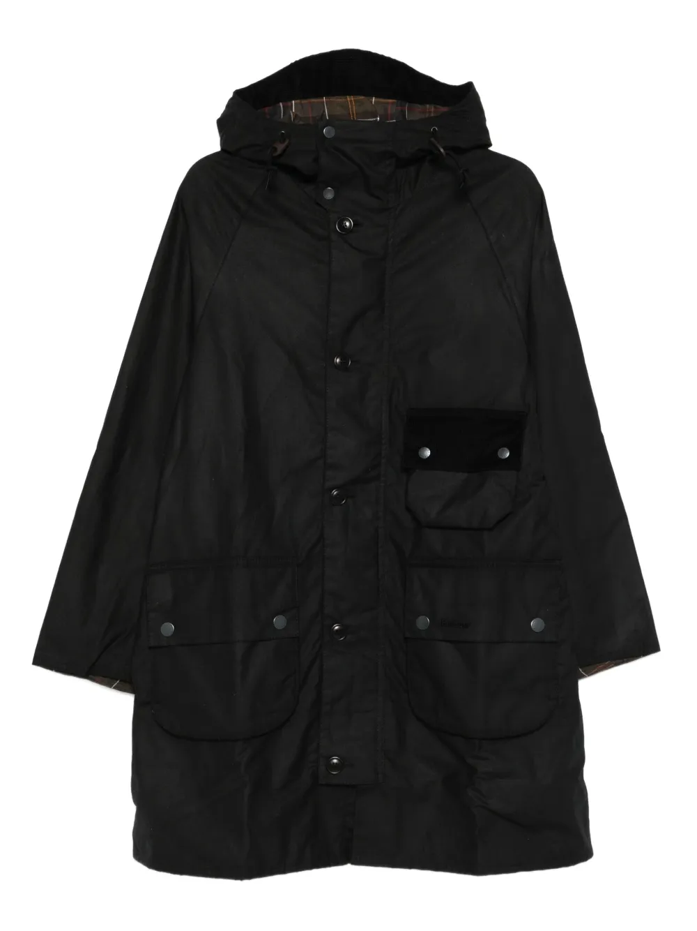 

Пальто Solway с капюшоном Barbour, черный
