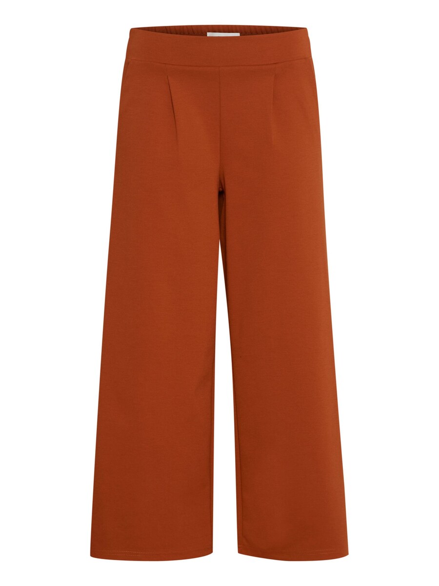 

Брюки со складками спереди ICHI Wide leg Pleat-Front Pants KATE, красный
