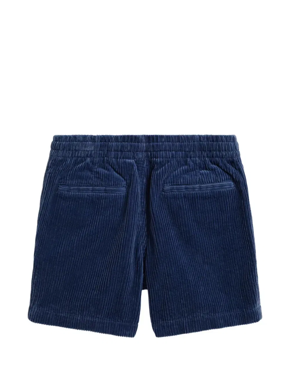 Вельветовые шорты с вышивкой Polo Ralph Lauren Kids, синий — фото 2