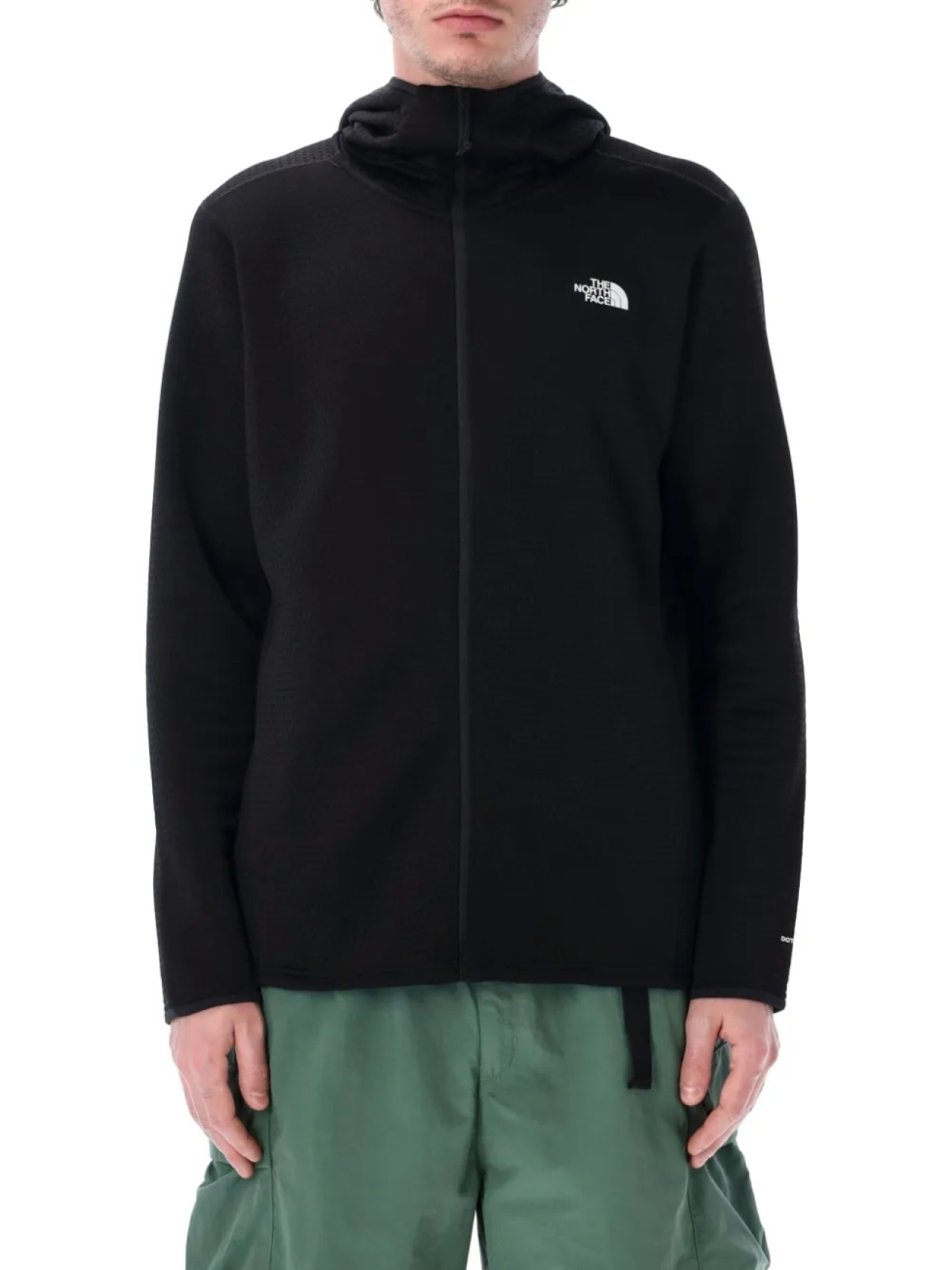 

Вязаная куртка с капюшоном The North Face, черный