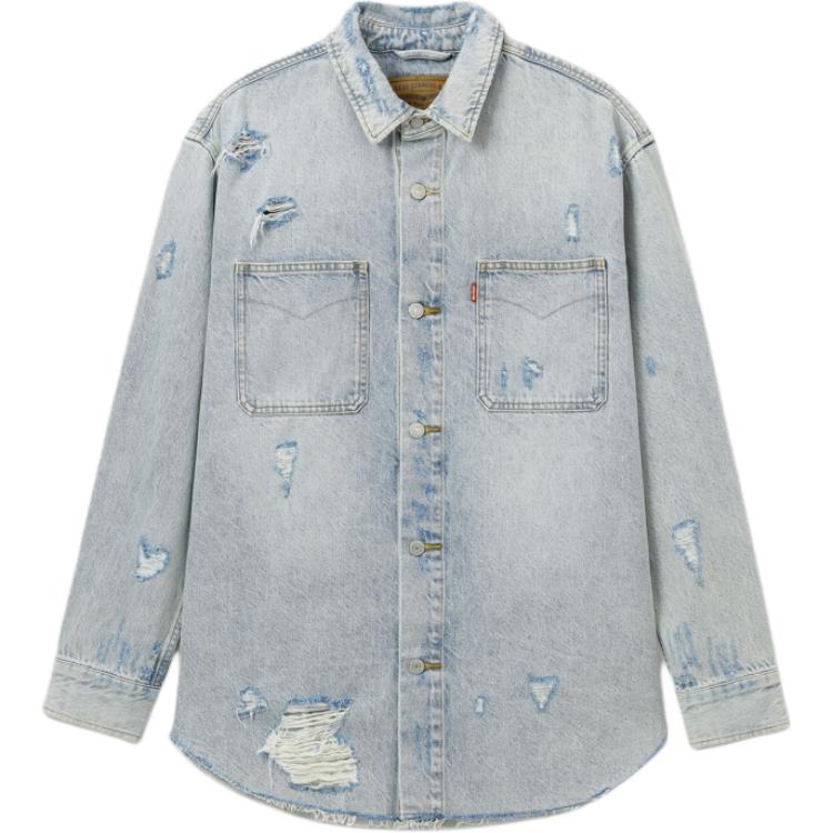 

Джинсовая куртка Levi’s светло-голубая, Синий, Джинсовая куртка Levi’s светло-голубая