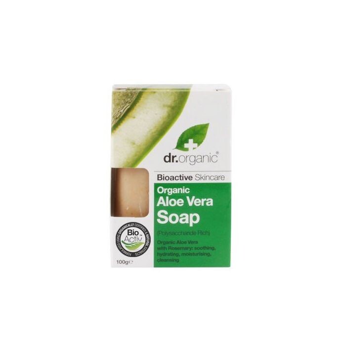 

Мыло Jabón de Aloe Vera Dr Organic, 100 gr