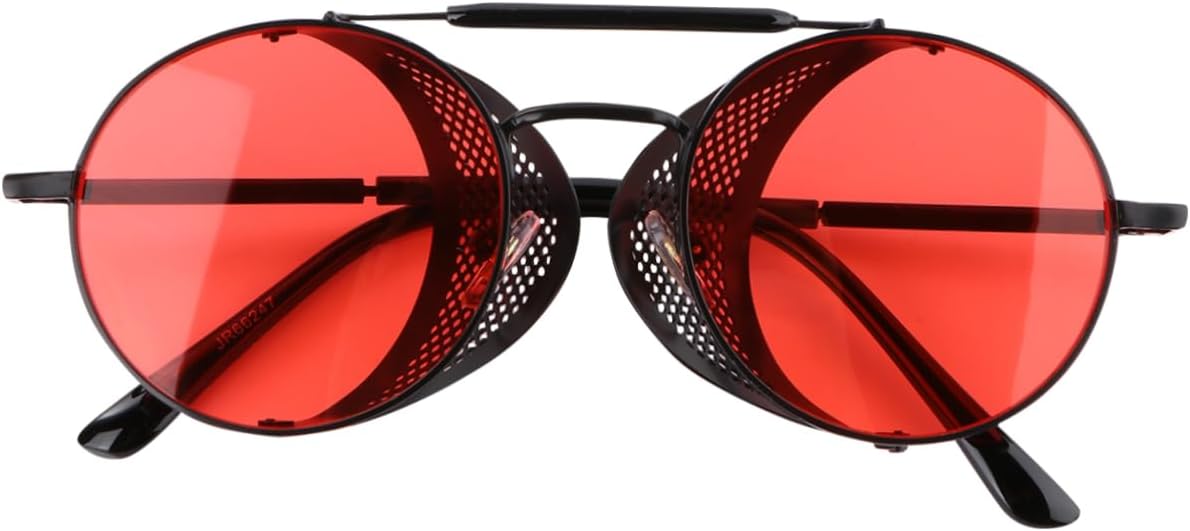 

Солнцезащитные очки Veemoon в стиле панк для мужчин и женщин, унисекс, для велоспорта, черная оправа, красные линзы, модные очки для активного отдыха и спорта, Black red Outdoor Sunglasses